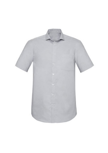 Picture of Biz Corporates Mens Charlie Classic Fit Short Sleeve Shirt